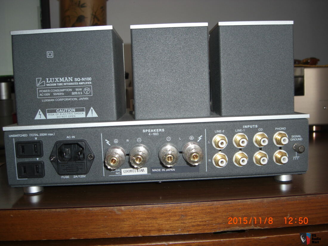 Luxman SQ-N100 Integrated Tube Amplifier Photo #1088182 - US Audio