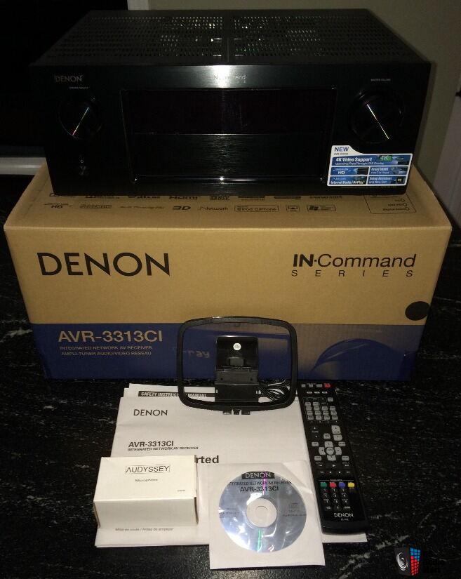 Denon AVR-3313CI : 7.2 Channel 4K & 3D Pass Through, Networking