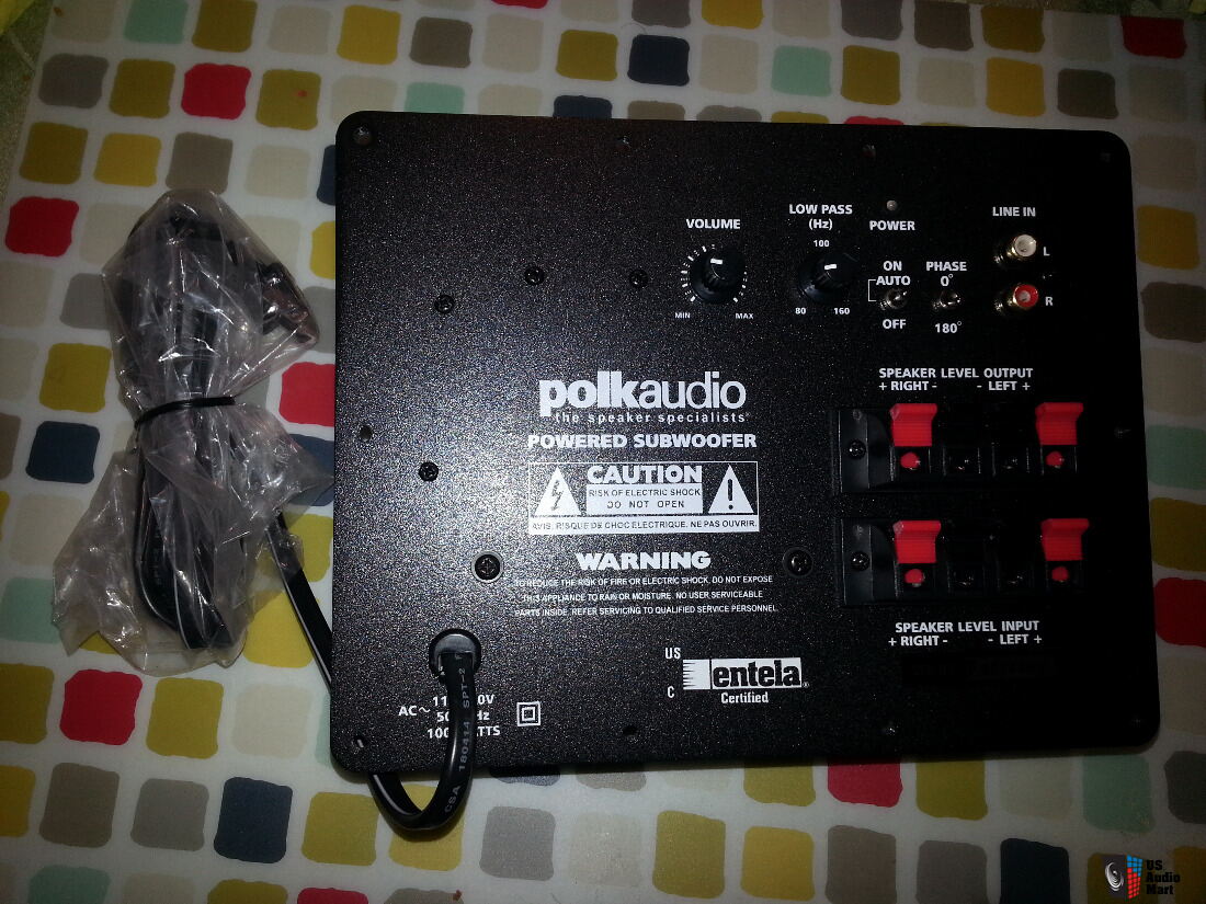 200Watt Polk Audio Subwoofer Plate 