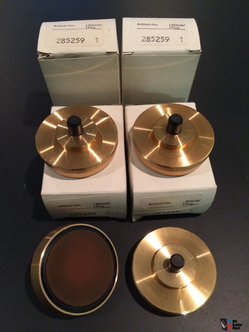 Dual Golden One Gold Turntable Feet Fit CS5000 without Modification