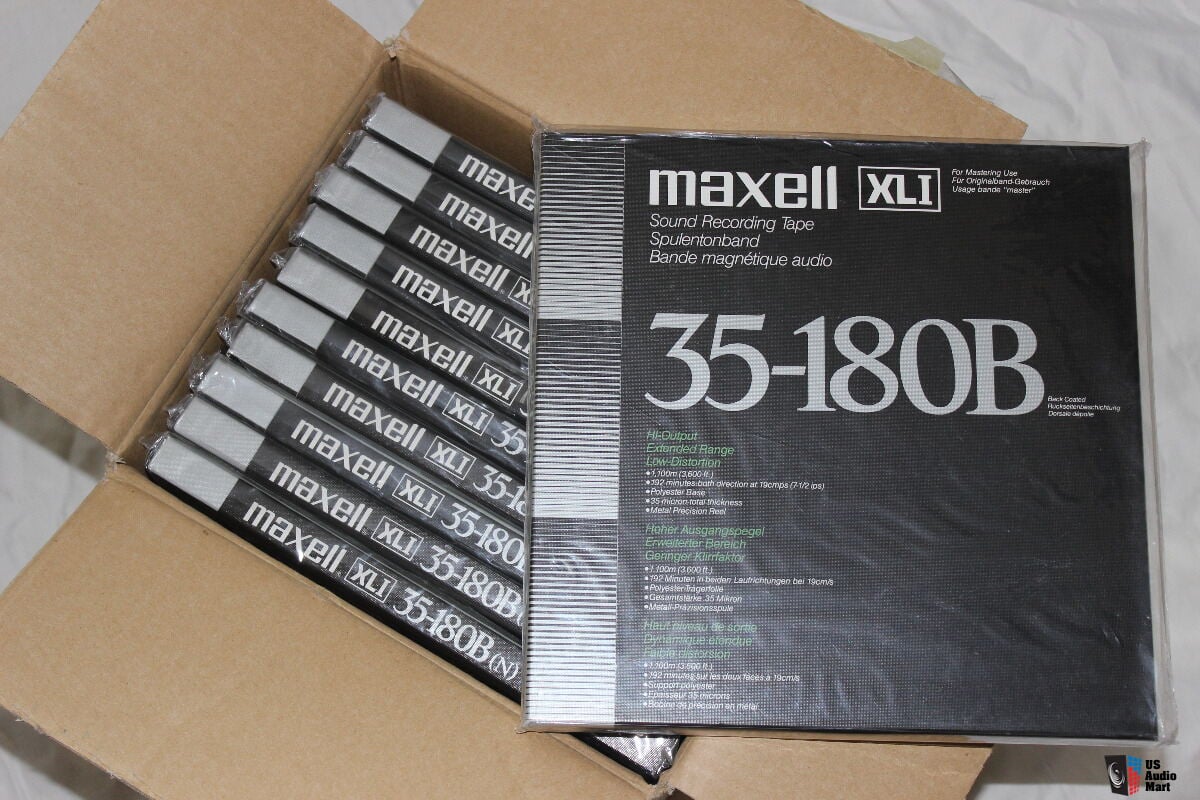  Maxell UD 35-180 Reel to Reel Recordinging Tape