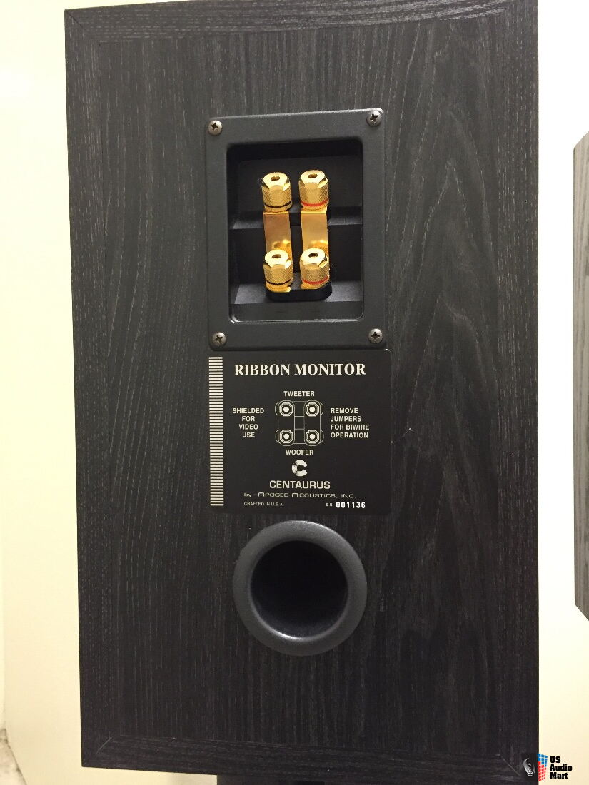Apogee Acoustics CENTAUR Ribbon Monitor Speakers : Immaculate