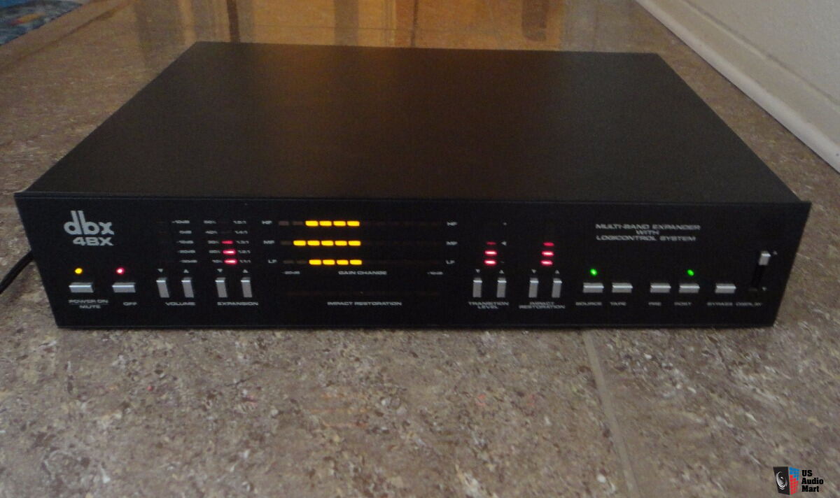 Vintage DBX 4BX Multi-Band Expander / Enhancer with orig Remote