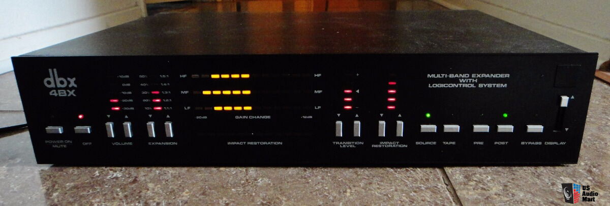 Vintage DBX 4BX Multi-Band Expander / Enhancer with orig Remote