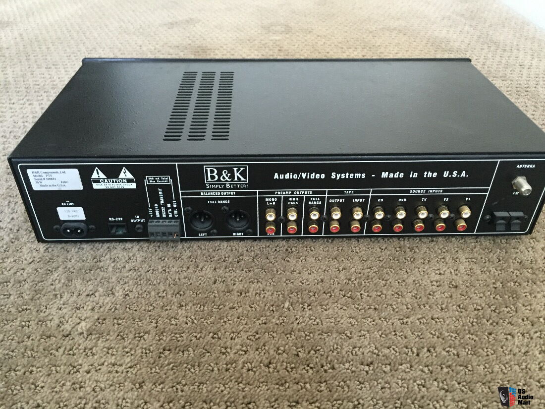 B&K PT5 Stereo Preamp Black Photo #1200466 - US Audio Mart