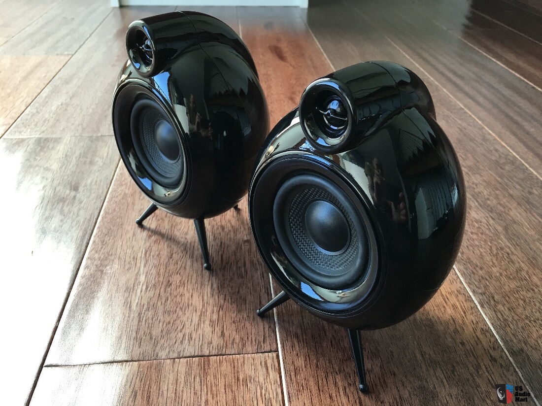 unbranded SCANDYNA Micropod speakers, black pair For Sale - US