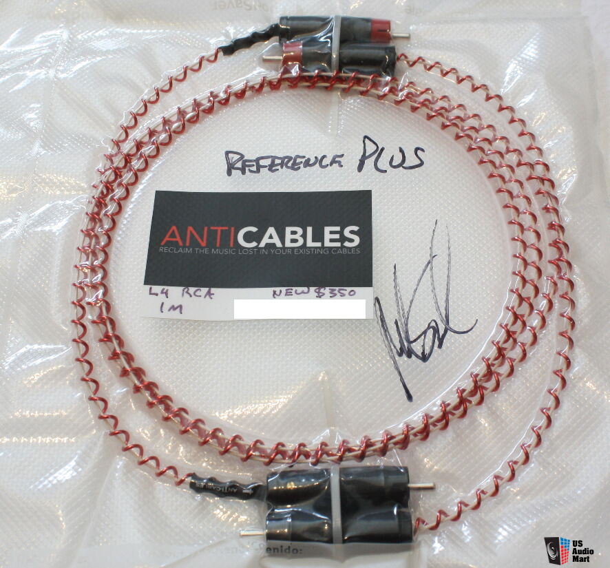 Anti Cables RCA Interconnects and RCA S/PDIF Cable. Brand New