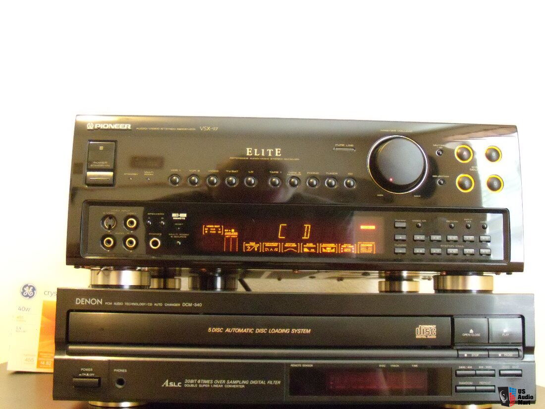 Very Rare Pioneer Reference Elite VSX-97 5.1 Receiver For Sale