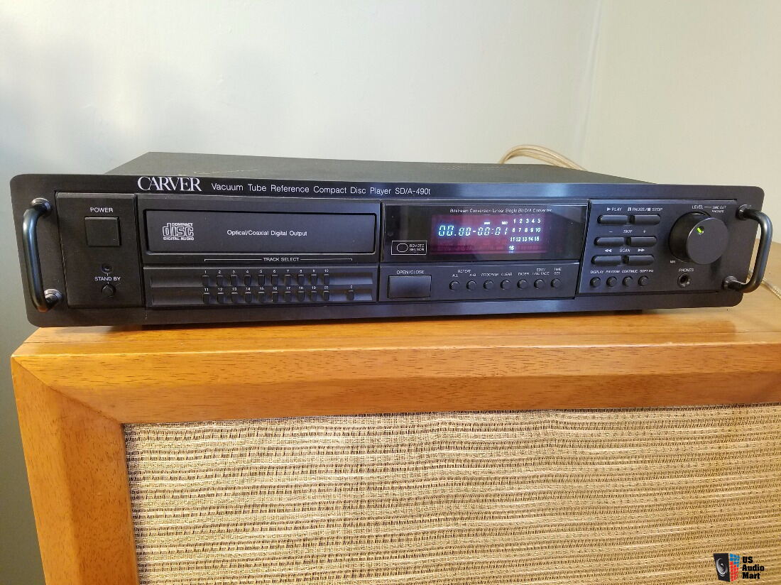 Mint Bob Carver SD/A-490t Tube cd player Photo #1216393 - US Audio