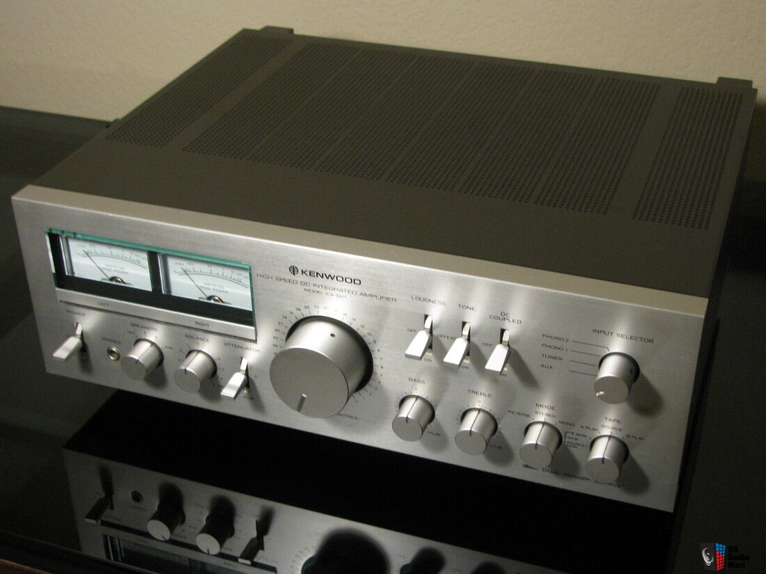 ☆KENWOOD アンプ。KA-1080 ケンウッド 動作良好。の+