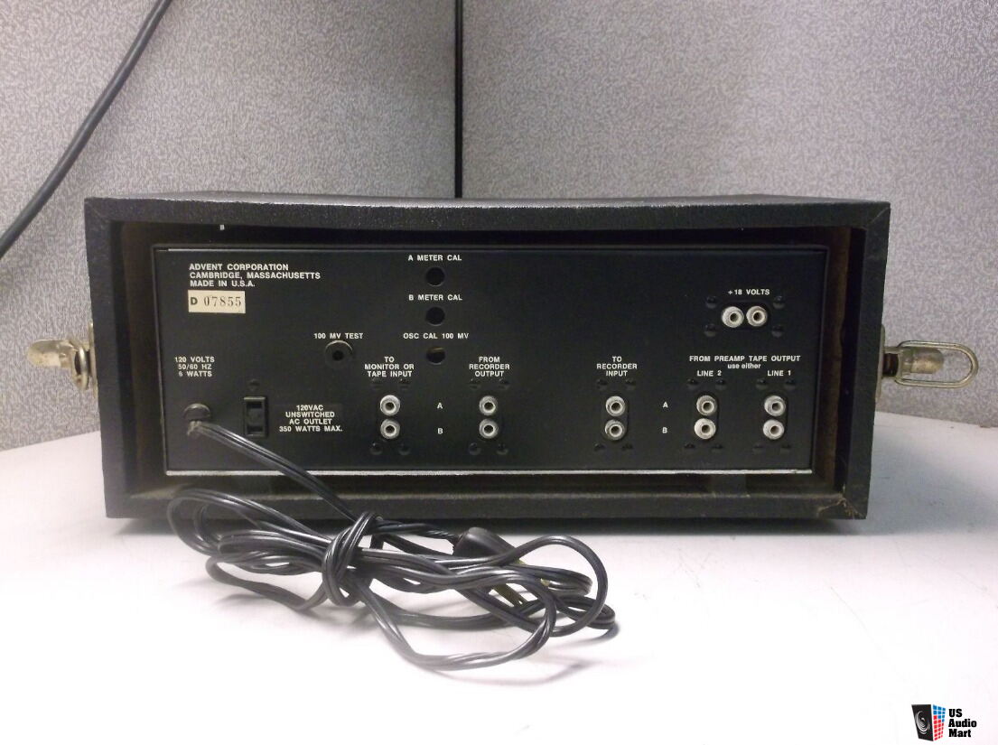 Vintage Advent Dolby-B Noise Reduction Unit Model #100a Tested ...