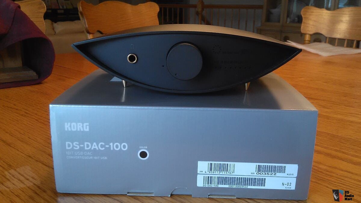 Korg Ds Dac 100 Dsd Dac With Headphone Amp For Sale Us Audio Mart