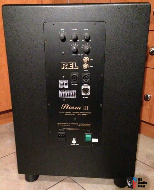 rel storm iii subwoofer