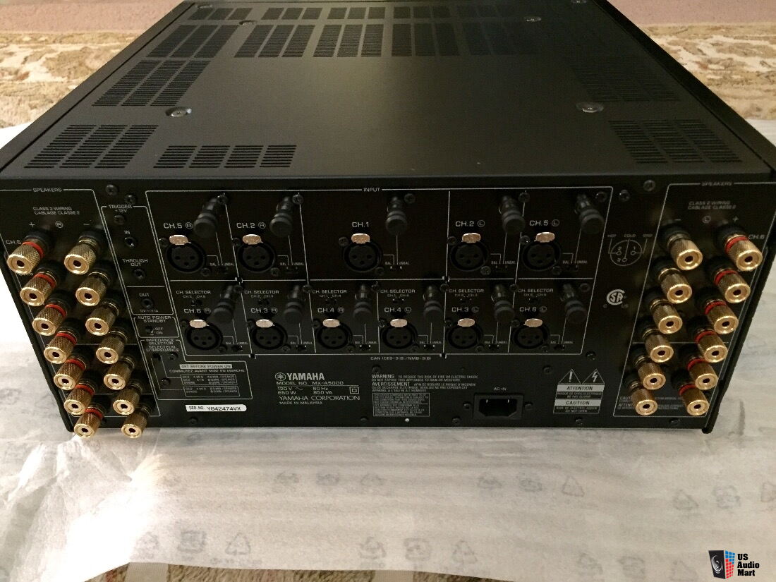 Yamaha MX-A5000 AVENTAGE 11 Channels 