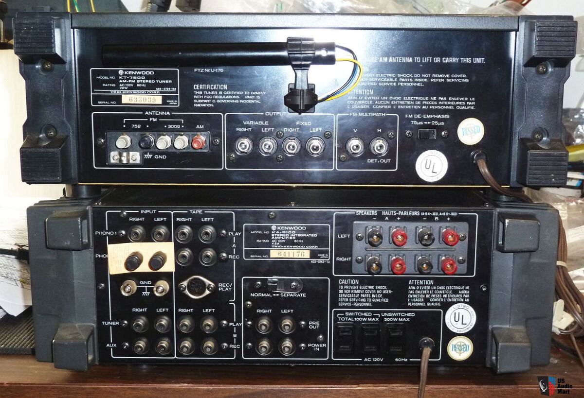 Kenwood KA-9100 / KT-7500 - Restored Photo #1242147 - Canuck Audio