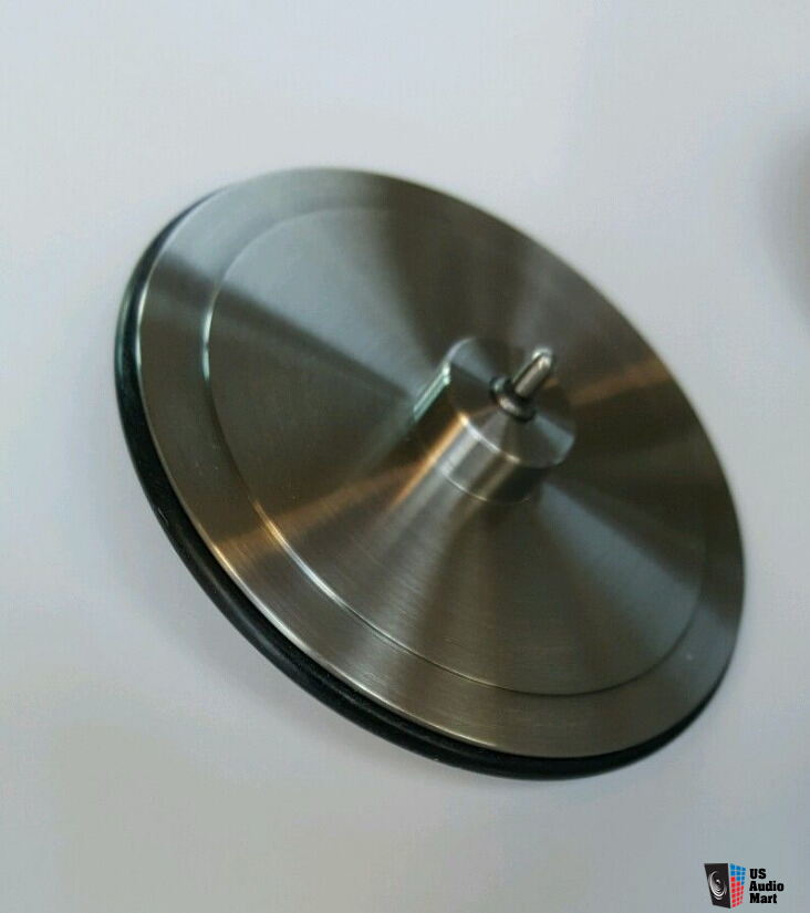 Stainless Steel Idler Wheel For Garrard 301 401 Turntable New O Ring Design Photo Us Audio Mart