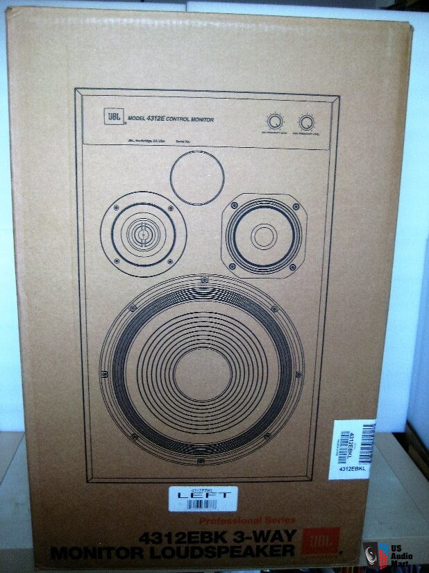 JBL 4312E 3-way control monitor Speakers (PAIR) Photo #1291492