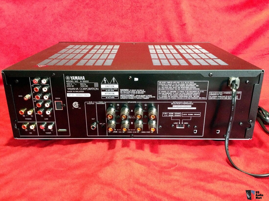 Yamaha AS500 Integrated Amplifier PRICE REDUCED Photo 1301816 US