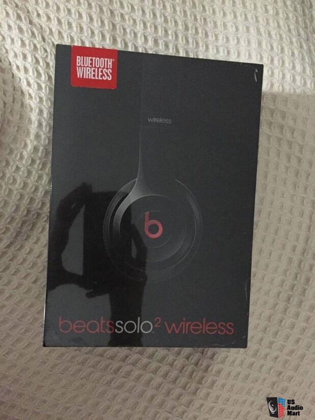Beats By Dr Dre Solo 2 Wireless Brand New Still In Box Black Photo Us Audio Mart