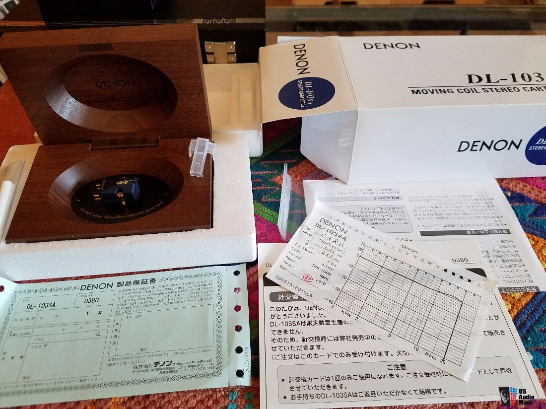 Improved Exclusive Wooden Body F. DENON DL 103 DL103R Holzgehäuse EBONY Wood