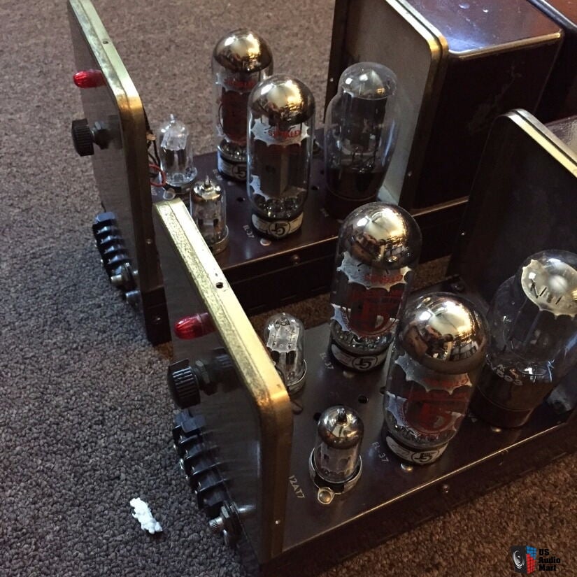 The Fisher Model 100 mono power amps - Working Photo #1324800