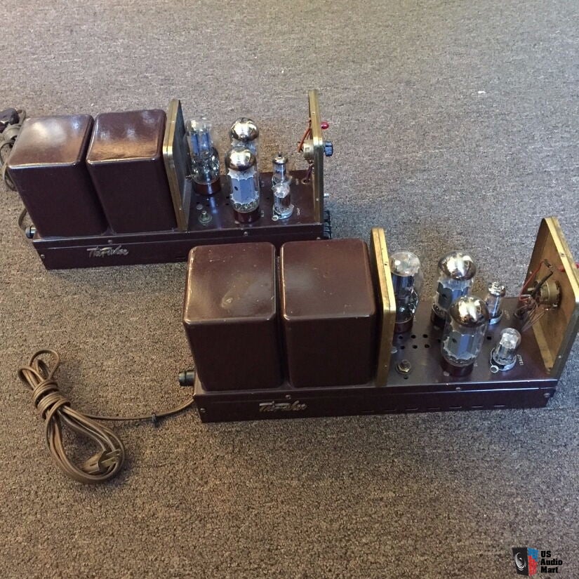 The Fisher Model 100 mono power amps - Working Photo #1324800