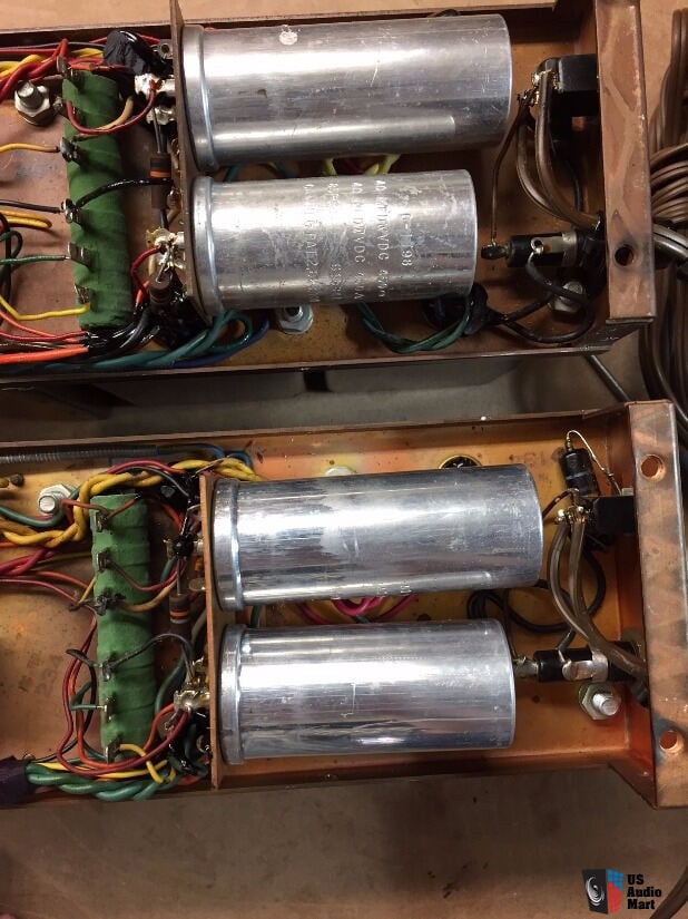 The Fisher Model 100 mono power amps - Working Photo #1324800