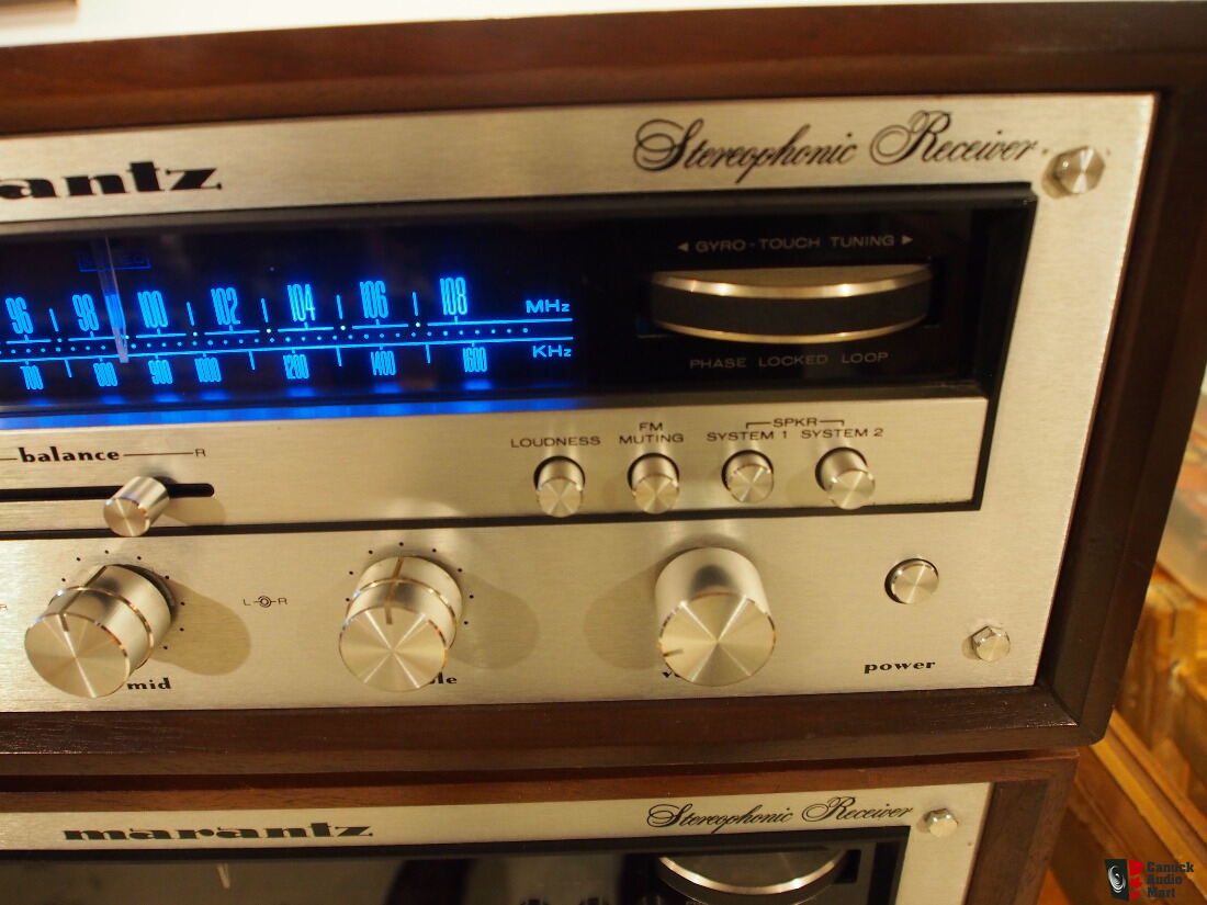 Marantz Receiver 2252 With Wood Cabinet Photo 1325521 Us Audio Mart