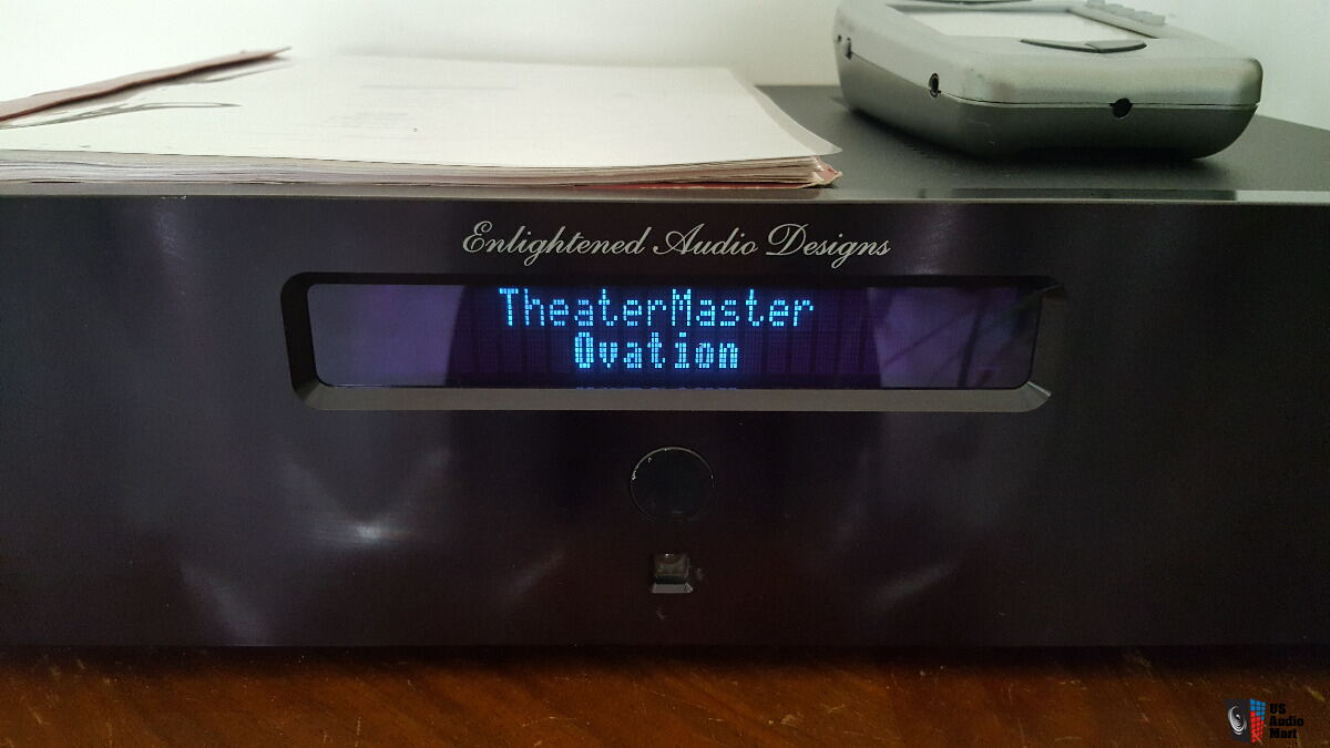 EAD Theater Master Encore Preamplifier – High-End Audio / Black Finish