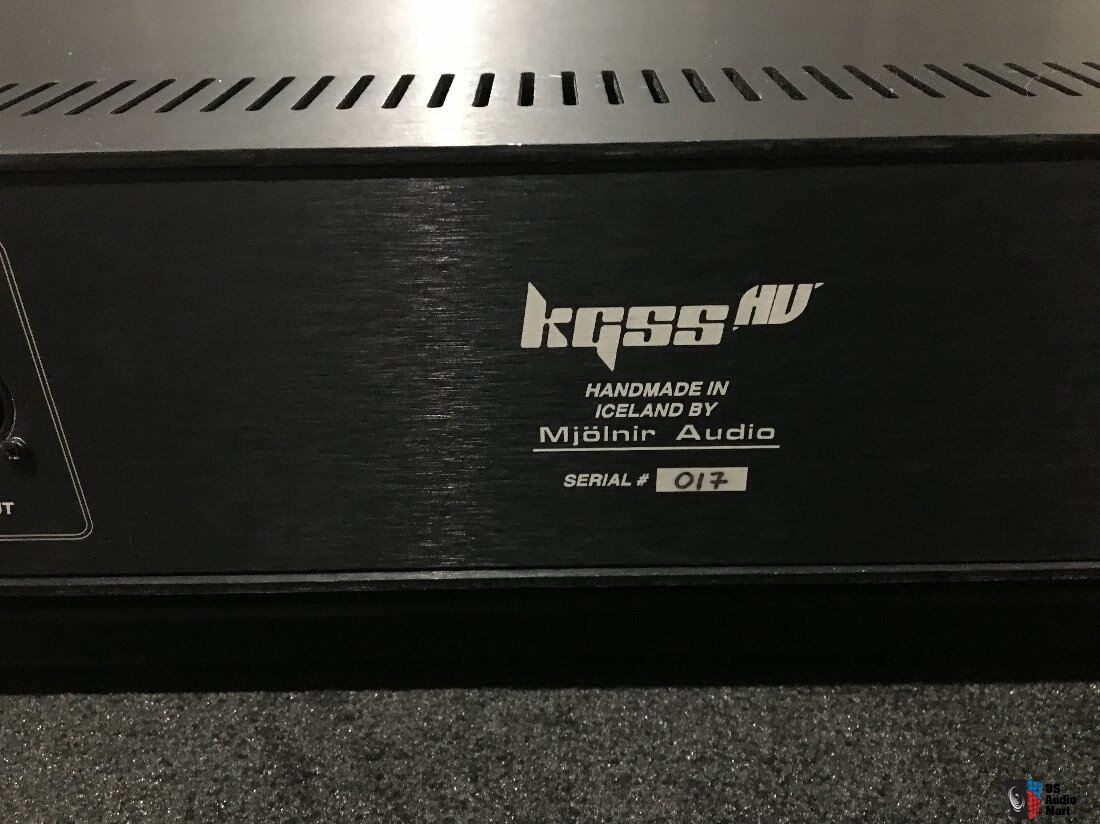 Mjolnir Audio, Birgir Gudjonsson, KGSSHV STAX Amplifier, FANTASTIC ...