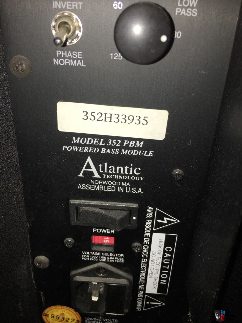 Atlantic Technology THX 350 Speaker System Photo #1343783 - US Audio Mart