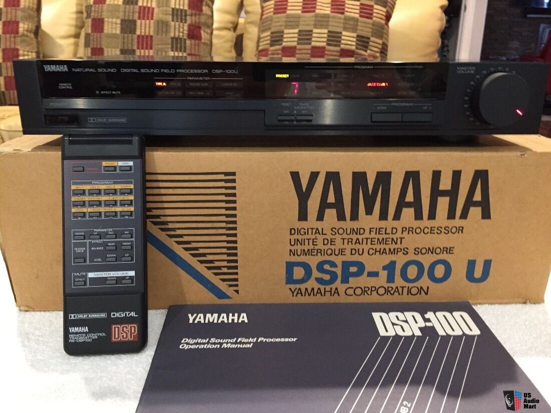 Yamaha DSP 100-U Dolby Pro AV Preamplifier PRICE REDUCED For Sale