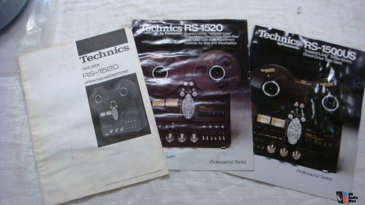 Technics RS-1520 Reel to Reel Vintage Analog Tape Recorder RS1520