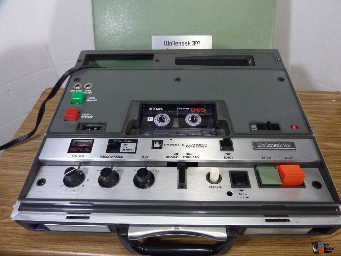Vtg Wollensak 3m Cassette Tape Deck System in Working Condition Photo  #1377038 - Canuck Audio Mart