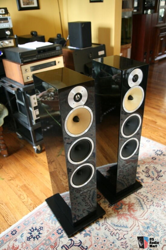 B&W CM9 Piano Black Bowers & Wilkins British Audiophile Photo