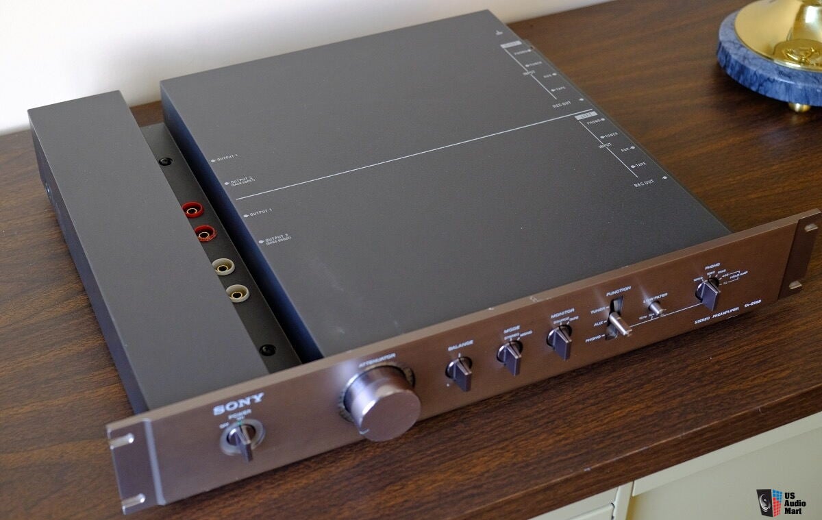 Sony TA-E86B Stereo Preamplifier. Pre-Esprit. Free Shipping in ...