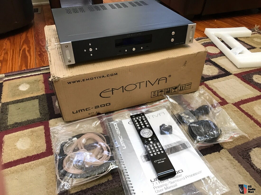 Emotiva UMC200 7.1 A/V Preamp processor Photo 1429664 US Audio Mart