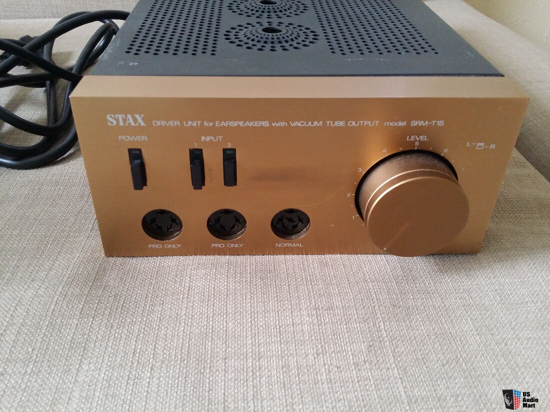 STAX SRM-T1S Tube Amplifier for Stax Electrostatic Headphones