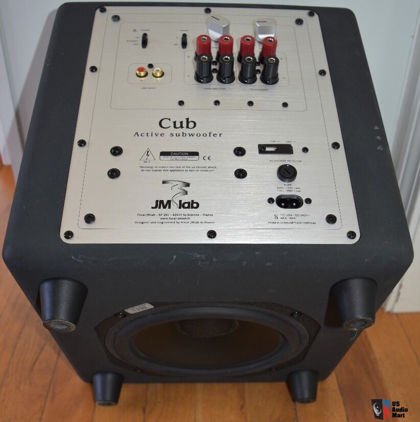 jmlab cub active subwoofer