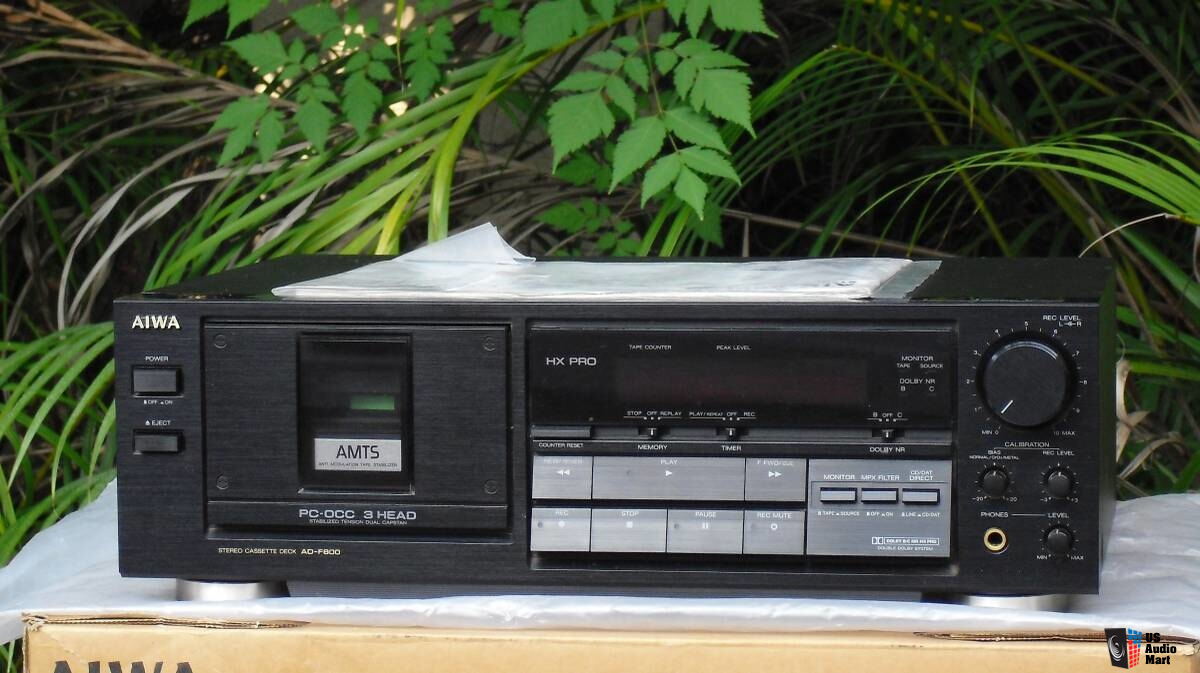 AIWA AD F800 3 Head Cassette Deck, Dolby B / C & HX Pro Photo #1483636 ...