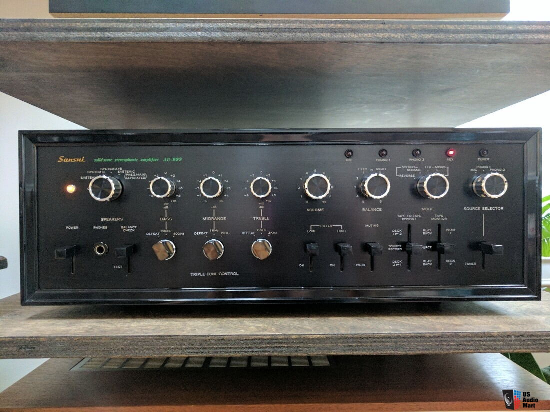 Sansui AU-999, Professional Restoration, Looking for Tube Preamp or ...