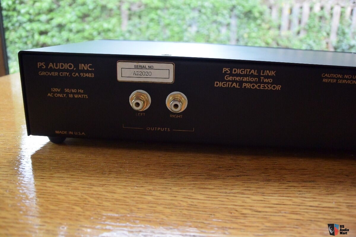 PS Audio Digital Link Generation Two DAC - D/A Converter - sounds 