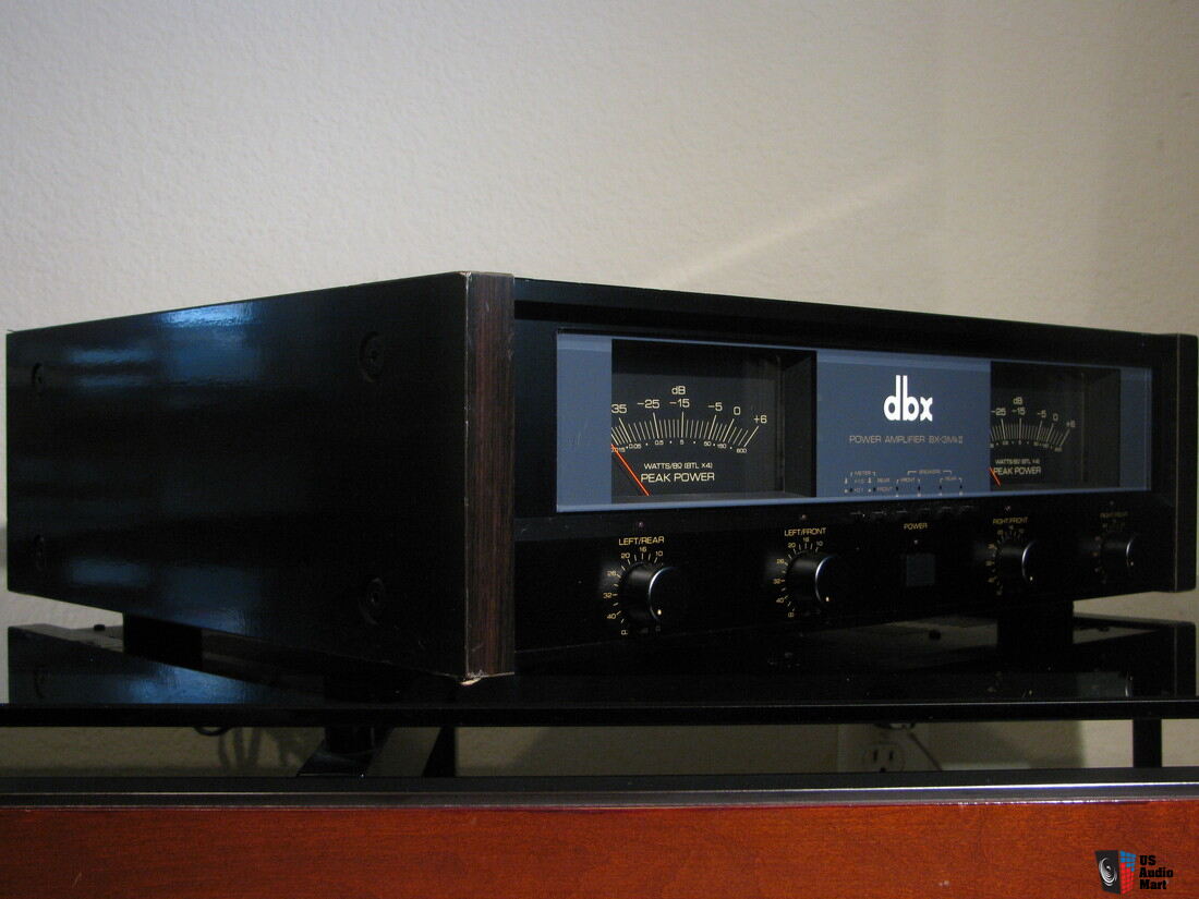 DBX BX-3 Mk Stereo Power Amplifier Made In Japan #1541115 - US Audio Mart