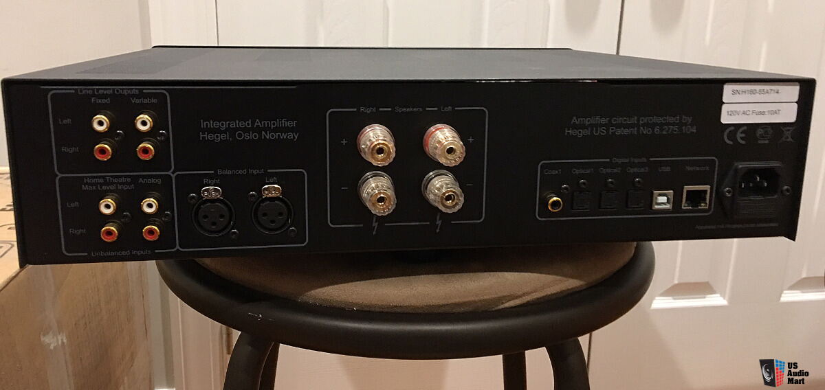 Hegel H160 Integrated Amplifier / DAC / HEADPHONE Amp Photo