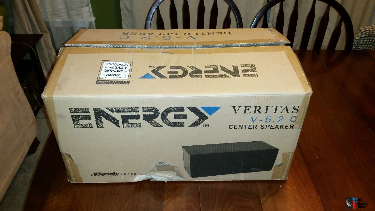 Energy Veritas V 5.2 C LCR Center Channel Speaker, Gloss Rosenut, V5.2