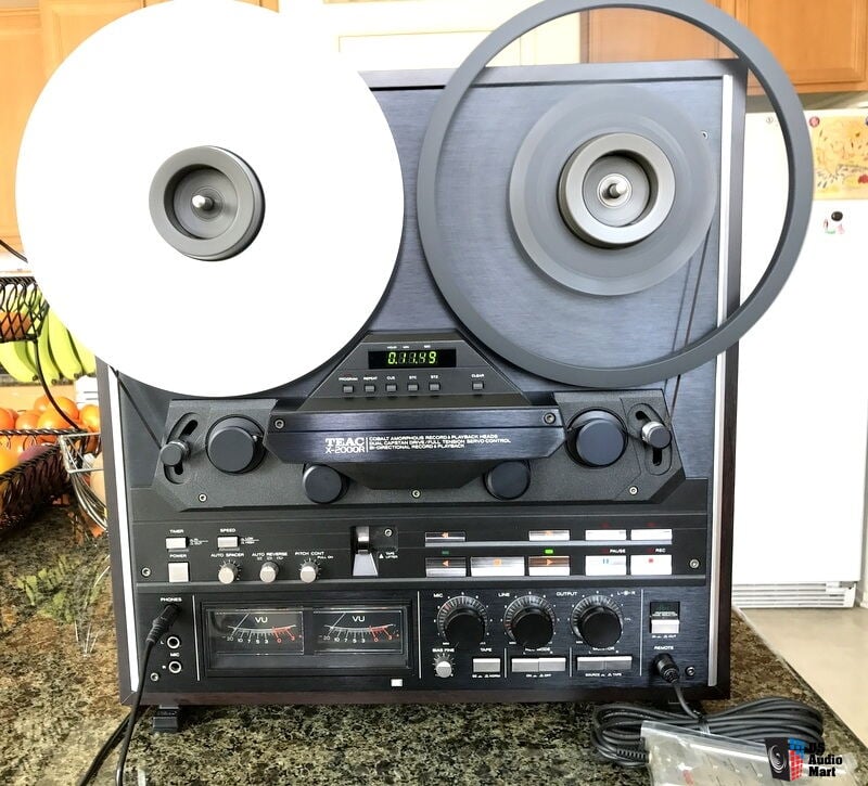 Teac X-2000R Vintage Reel to Reel Deck/Recorder With Remote & Manual Photo  #1551811 - Canuck Audio Mart
