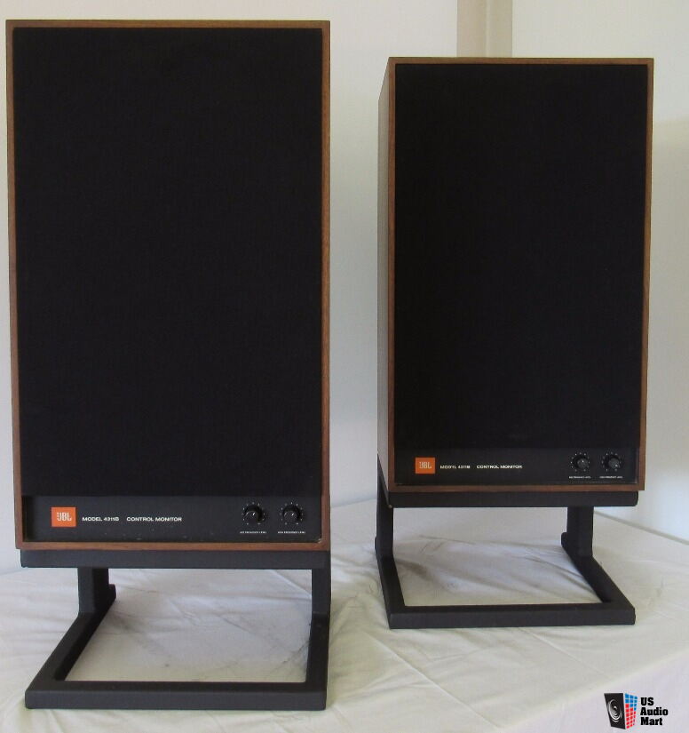 JBL 4311B Control Monitor Speakers Walnut Precision Tested to