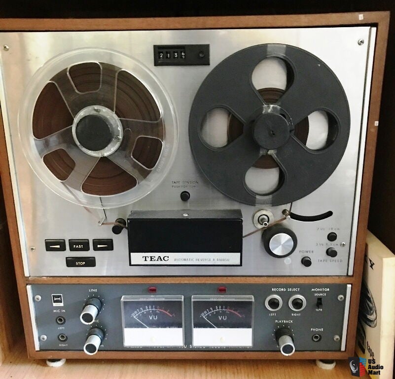 TEAC A-4010S AUTO-REVERSE Stereo Tape Deck Reel-To-Reel - See