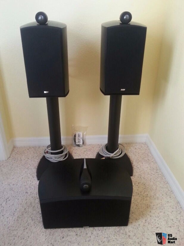 5.0 Speakers Set B&W Bowers Wilkins Nautilus 805 (HTM2)