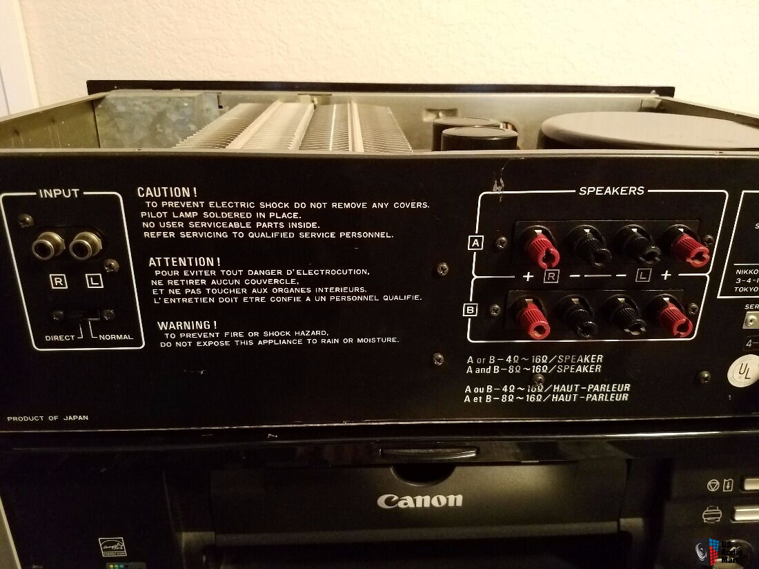 Nikko Alpha 220 Amplifier Photo 1578698 Canuck Audio Mart